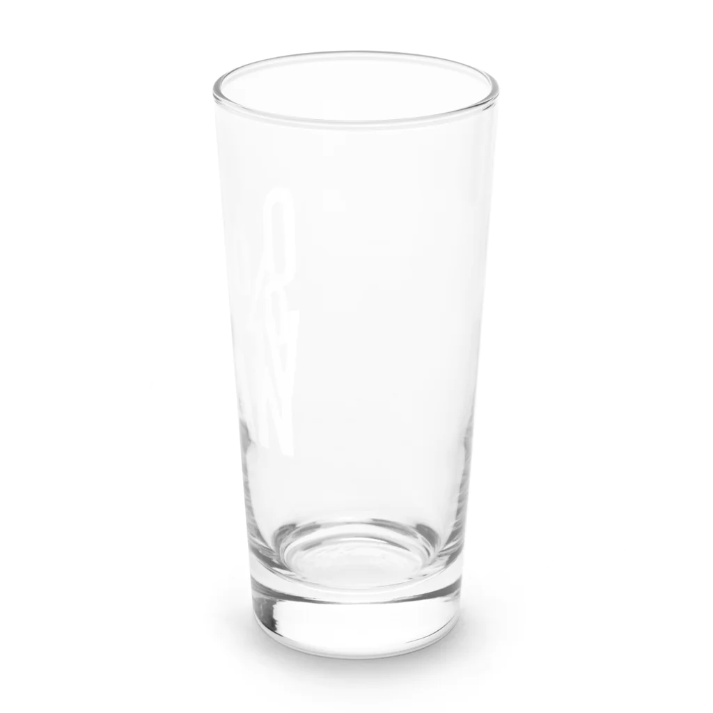 0.00%VEGAN SHOPの0.00%VEGAN（白文字） Long Sized Water Glass :right