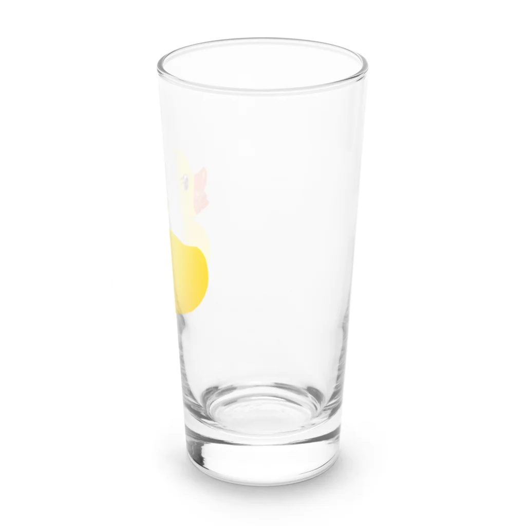 かんかんのあひるちゃん横 Long Sized Water Glass :right