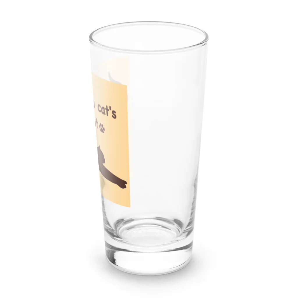 薈.collectionの背伸び猫🐱シリーズ Long Sized Water Glass :right