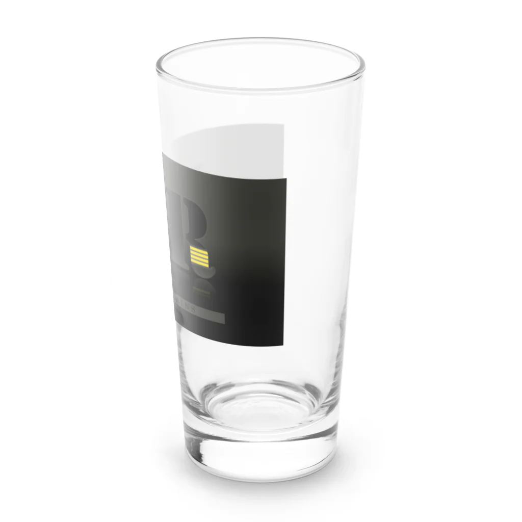 空ぶらちゃんねる公式ストアの【空ぶらストア限定】　ダークJ3Rロゴシリーズ Long Sized Water Glass :right