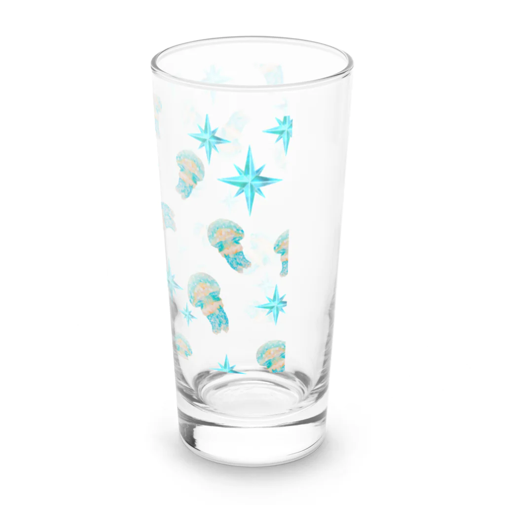 栖（すみか）＠天体観測展 通販 7/24 21時 - 8/7 21時のタコクラゲを飼う Long Sized Water Glass :right