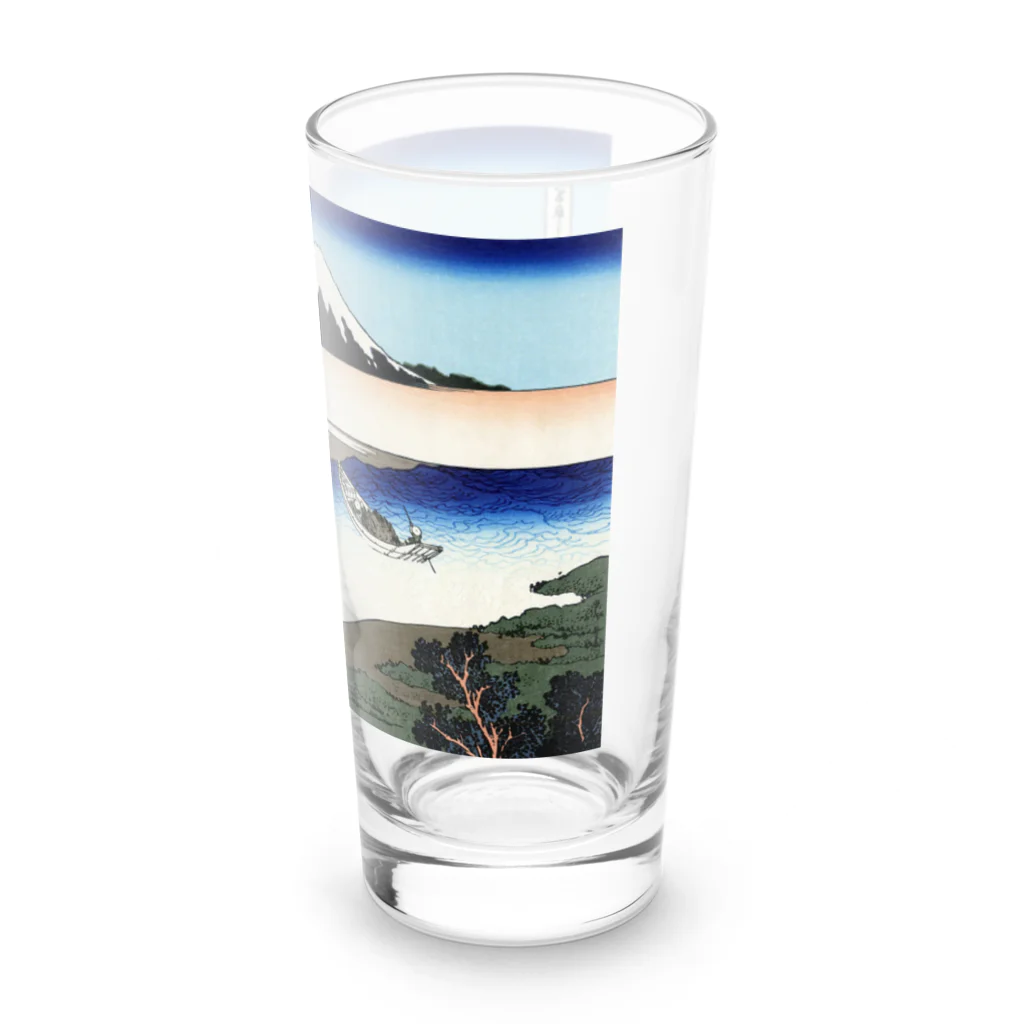 寿めでたや(ukiyoe)のFujiyama ukiyoe 葛飾北斎_冨嶽　武州玉川 Long Sized Water Glass :right