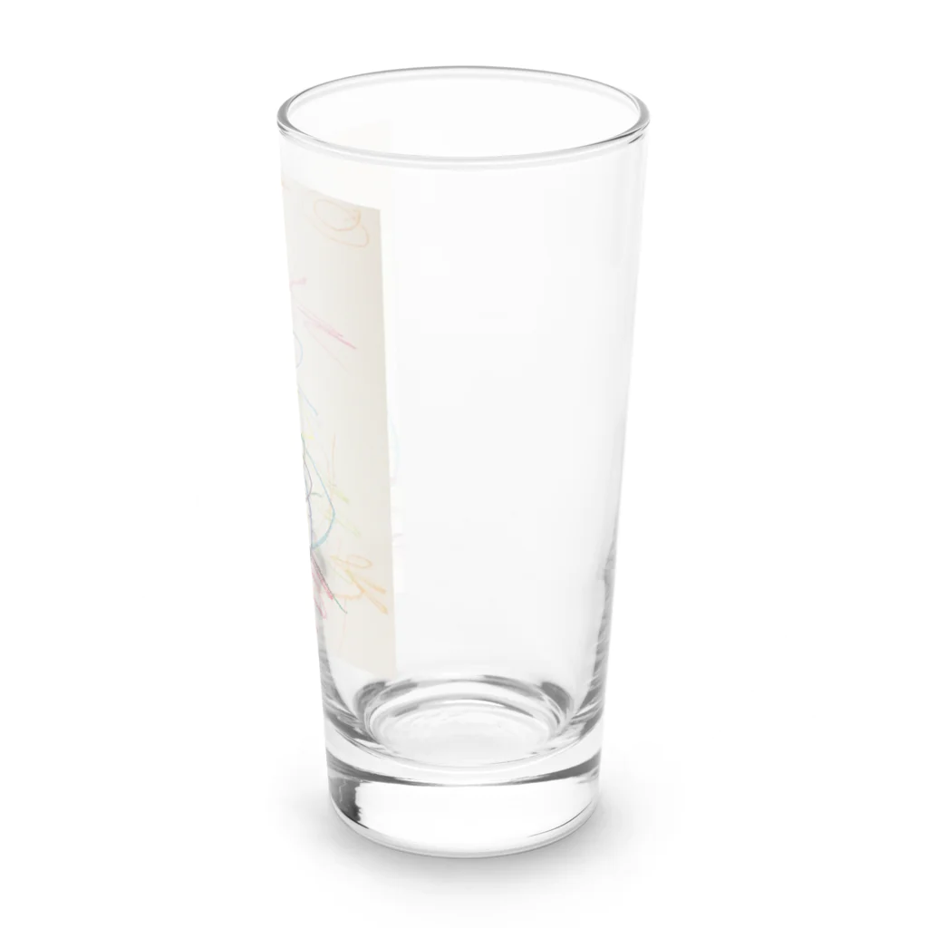 子どもの絵の無題1 Long Sized Water Glass :right