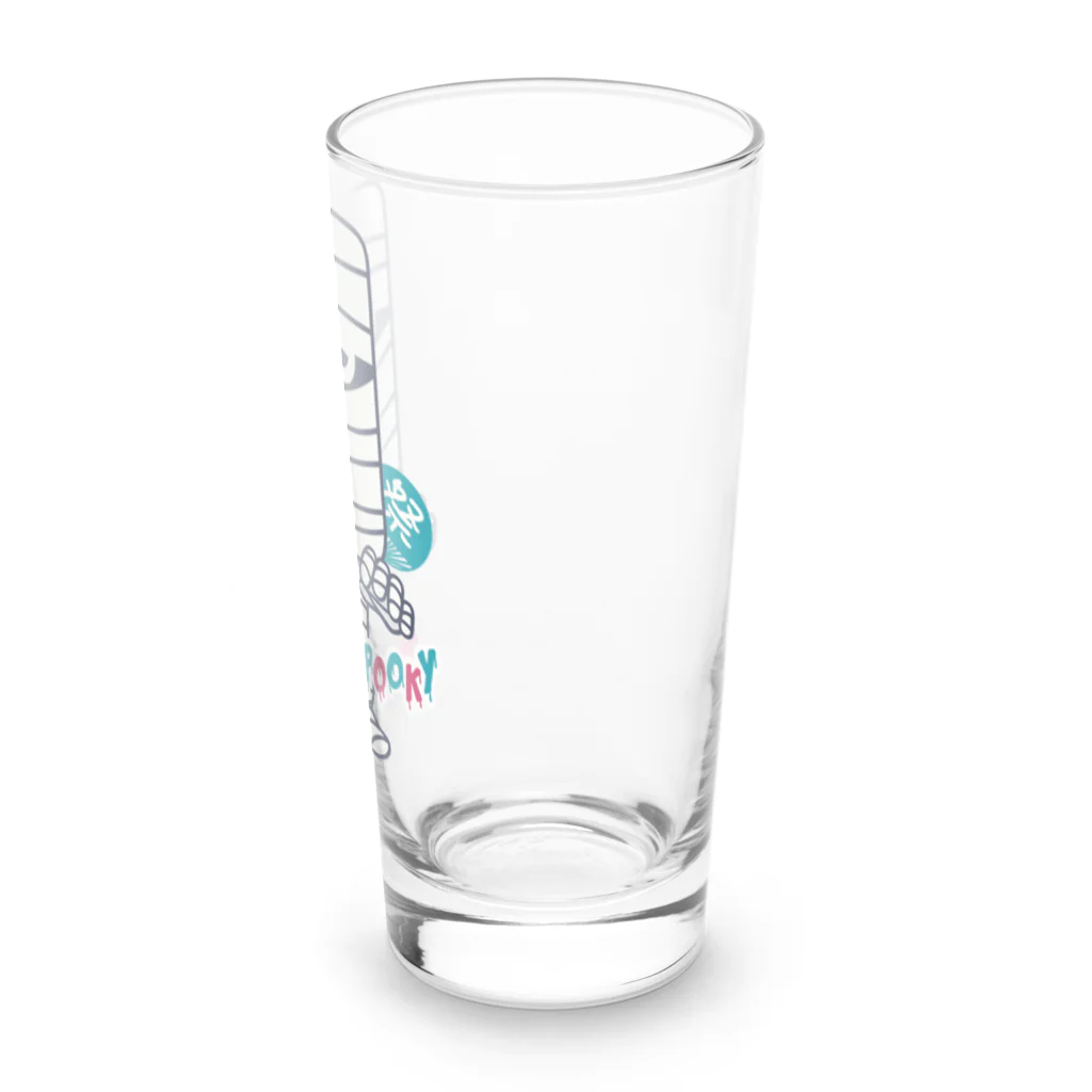 キッズモード某の夏祭り帰りのミイラ男 Long Sized Water Glass :right