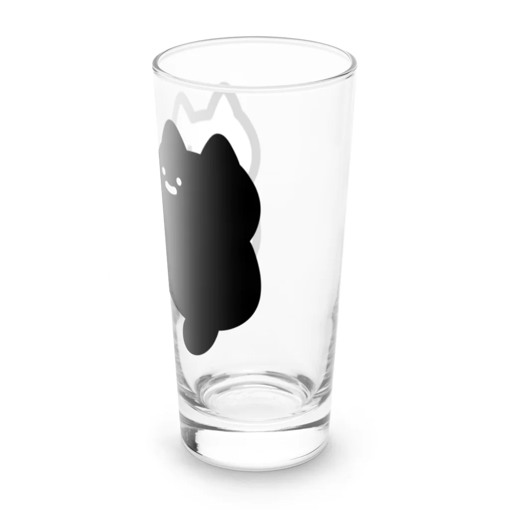 soratoの正面のわからないねこ Long Sized Water Glass :right