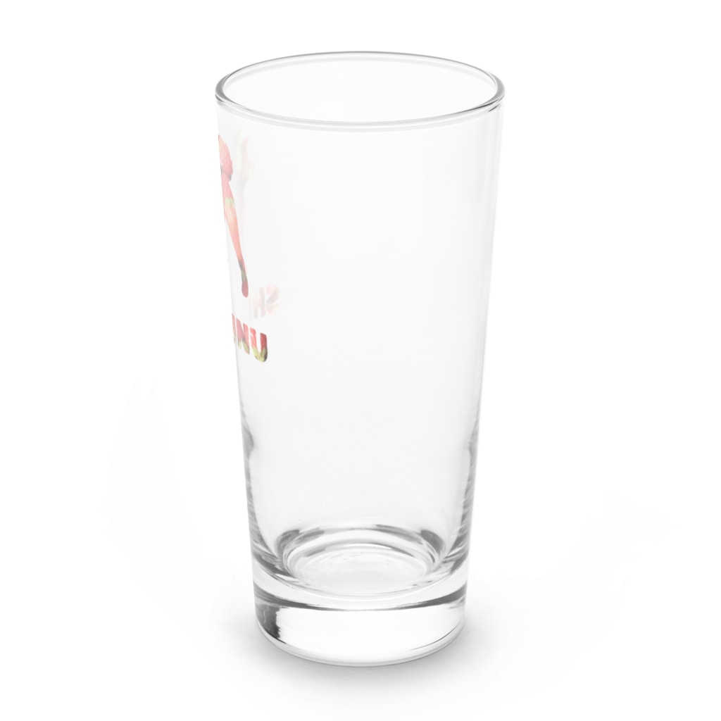 onehappinessのいちご　柴犬 Long Sized Water Glass :right