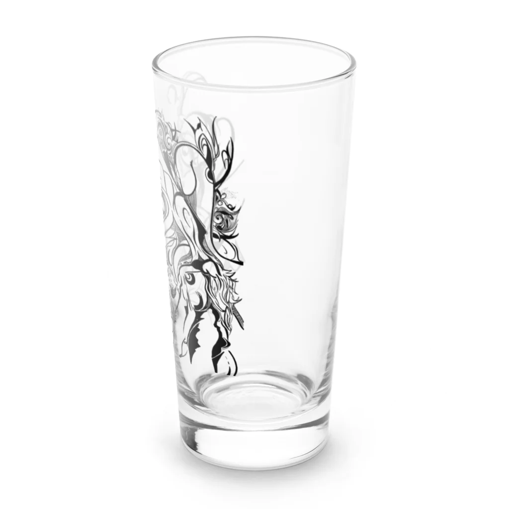 甘能美にあふれた世界の高貴と目玉 Long Sized Water Glass :right