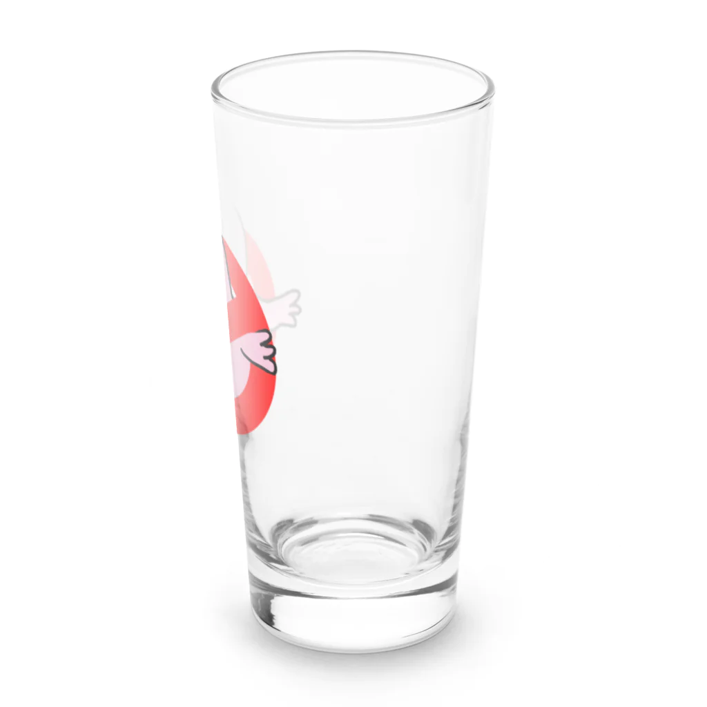 ゆるモチモチの世界のゆるモチモチ禁止令 Long Sized Water Glass :right