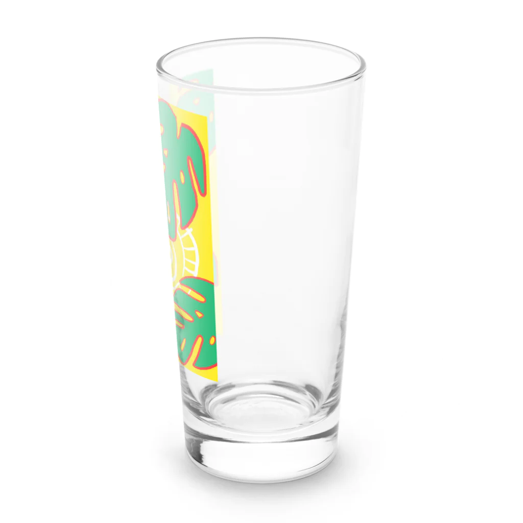 うさ／毎週水曜日★洗濯マンガ更新！のMonstera　Monkey　 Long Sized Water Glass :right