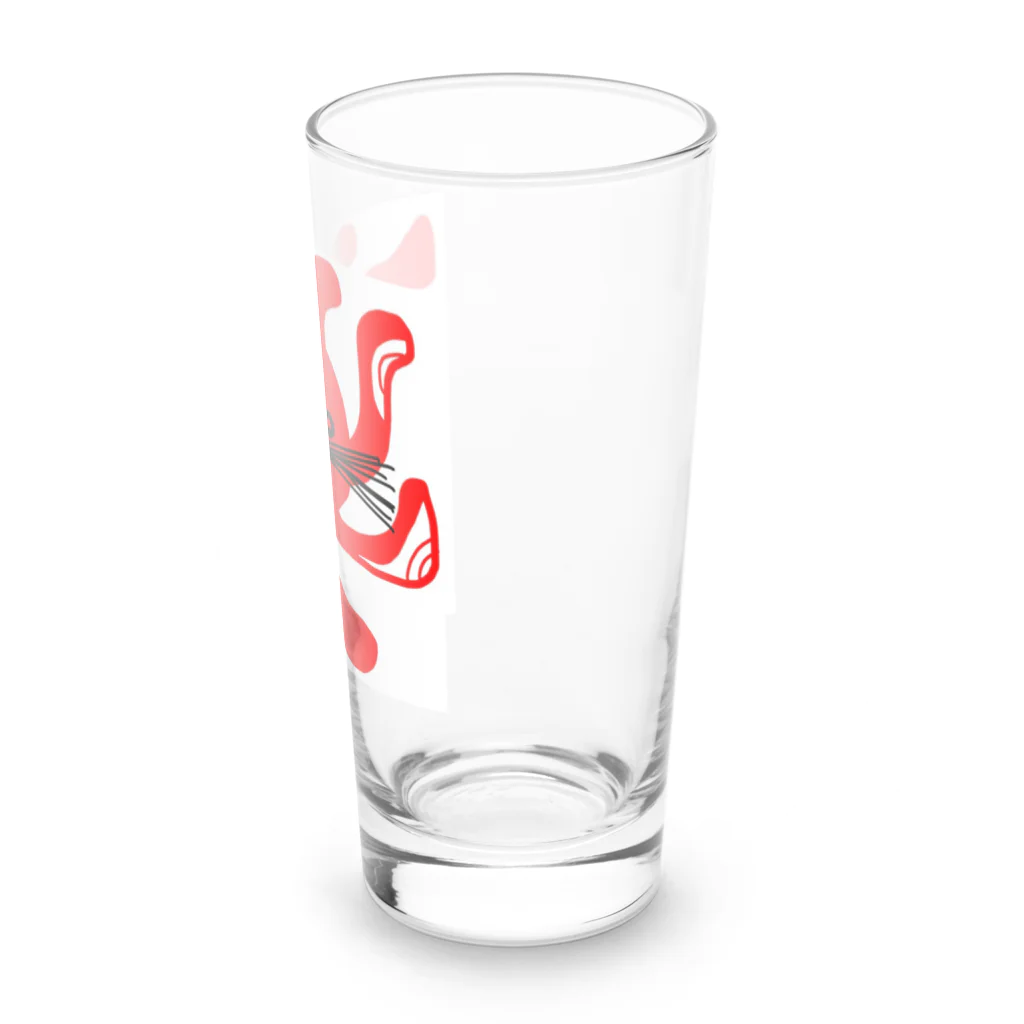 ほぎのこれはタコです Long Sized Water Glass :right