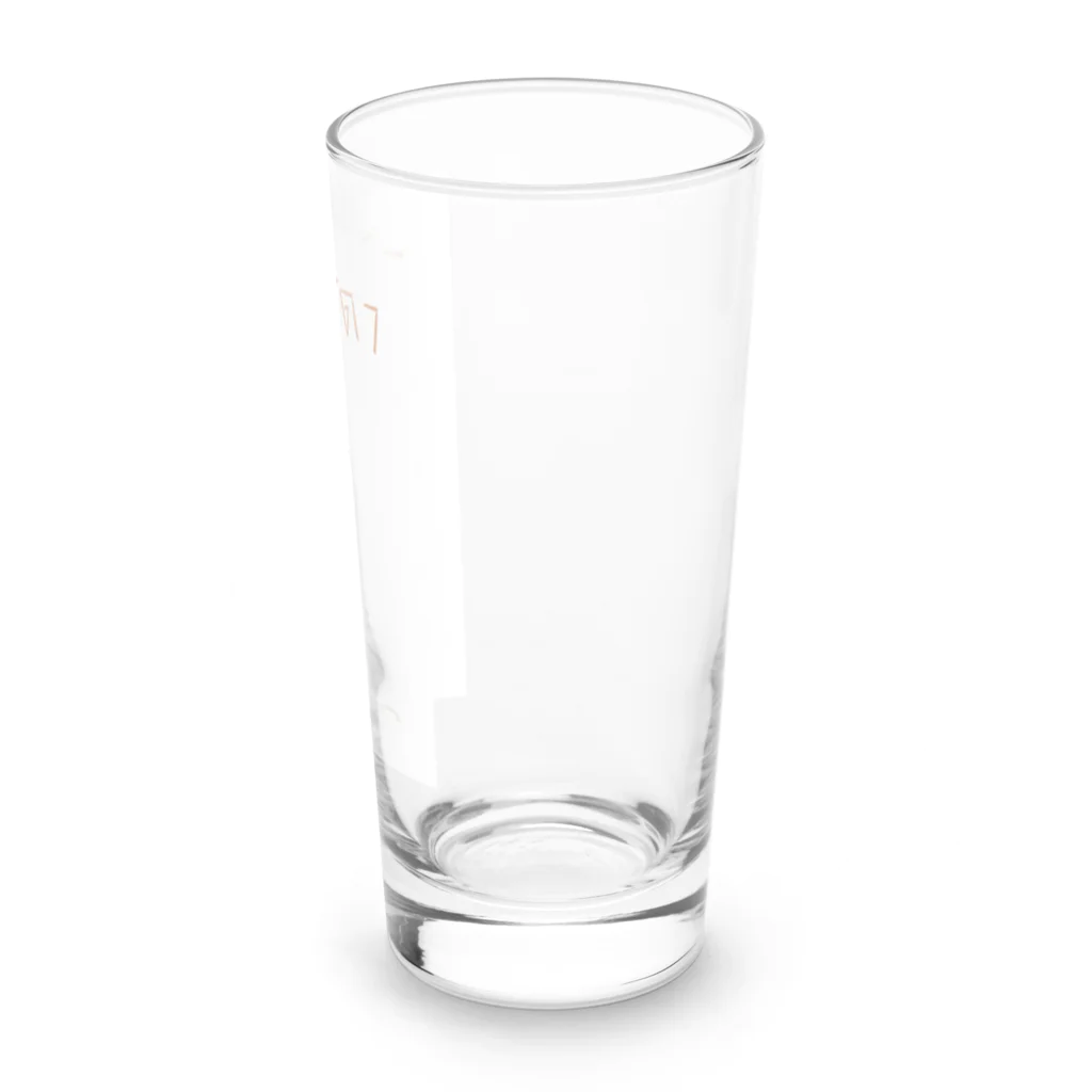 タイ人の落書きのクリームソーダ Long Sized Water Glass :right