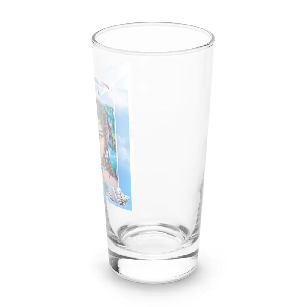 【ホラー専門店】ジルショップのサマーガール Long Sized Water Glass :right