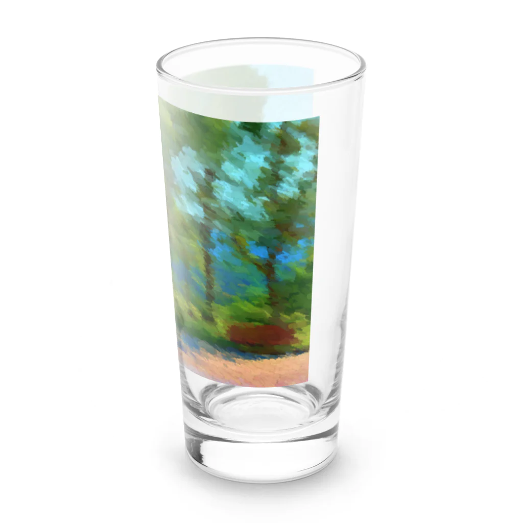 TATTUの緑豊かな公園 Long Sized Water Glass :right