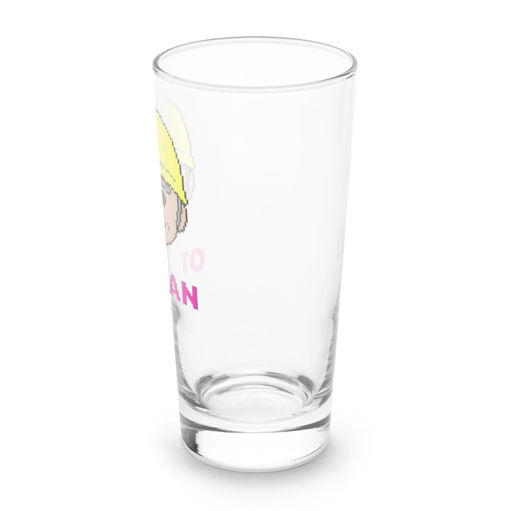 ナチュラルサトシのめへのdotなOTCHAN Long Sized Water Glass :right