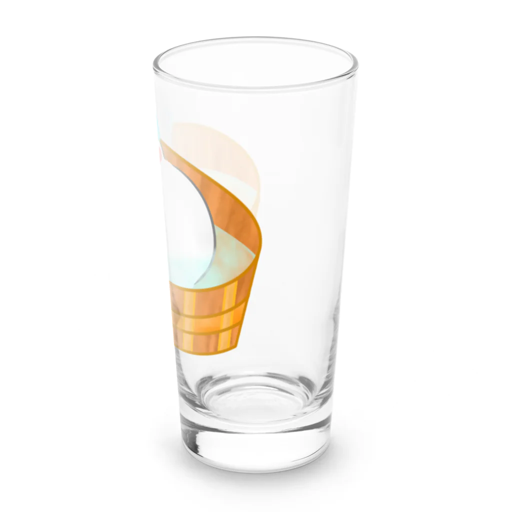 Lily bird（リリーバード）の水浴びコールダックさん Long Sized Water Glass :right