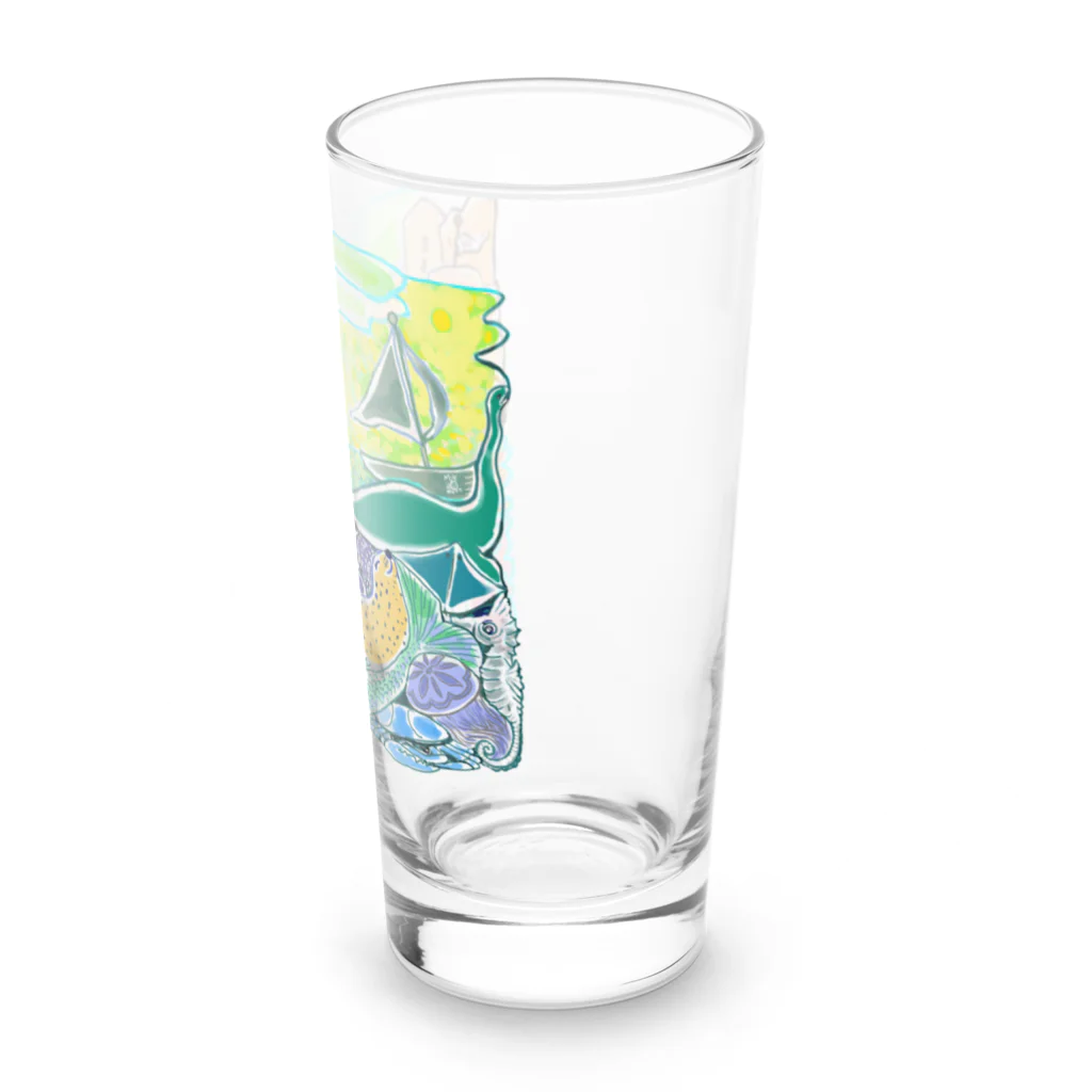 アトリエMの人魚t Long Sized Water Glass :right