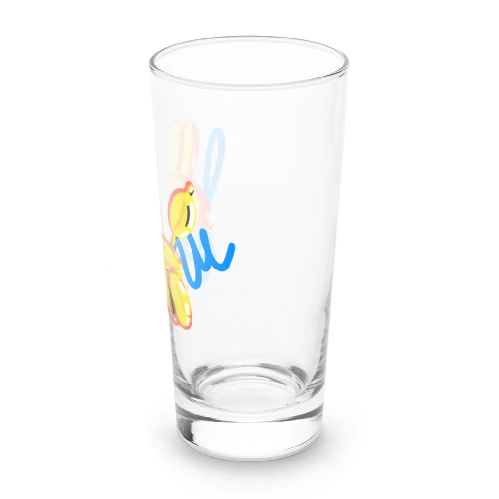 Luis mu ArtLabのDog Golden Balloon  Long Sized Water Glass :right