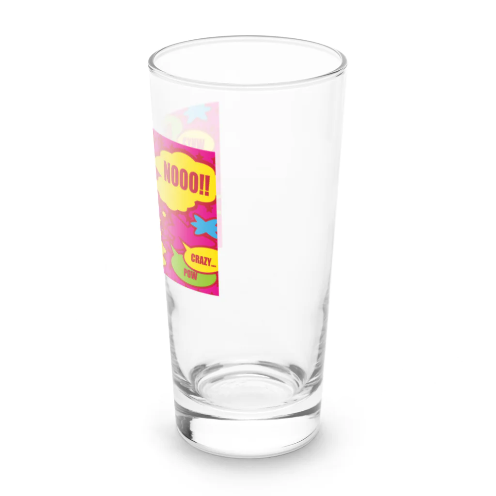 フォーヴァのコミックPINK Long Sized Water Glass :right