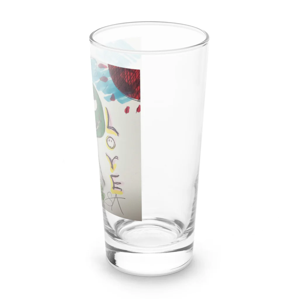 多才-tasai-の特別な三つ葉 Long Sized Water Glass :right