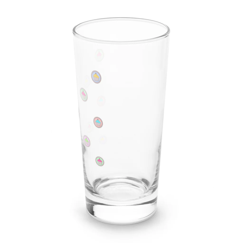 rukamoのカップケーキ🧁 Long Sized Water Glass :right