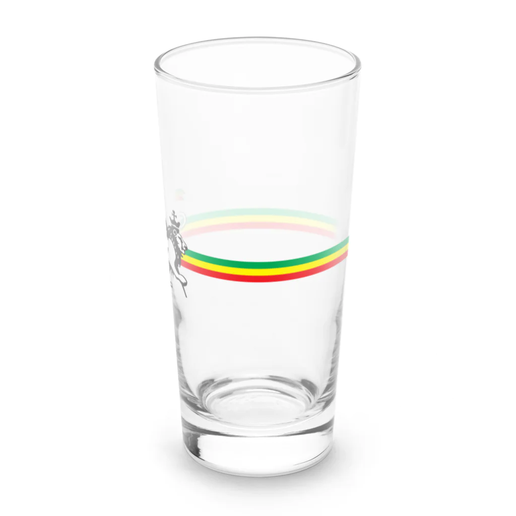 ジャマイカ再発クオリティのLion of Judah Long Sized Water Glass :right