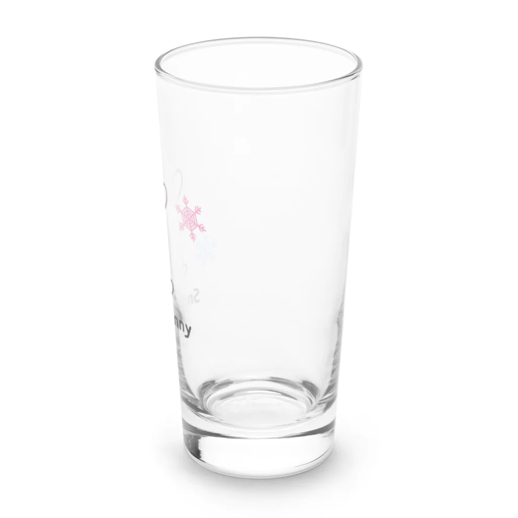 ヒュミリの店のSnow Bunnyシリーズ Long Sized Water Glass :right