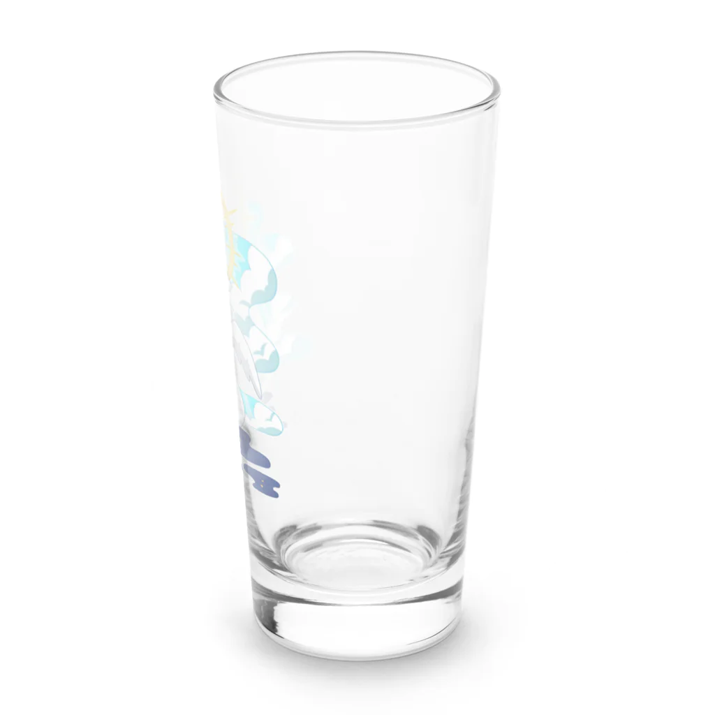 星川屋さんの天使ねこ Long Sized Water Glass :right