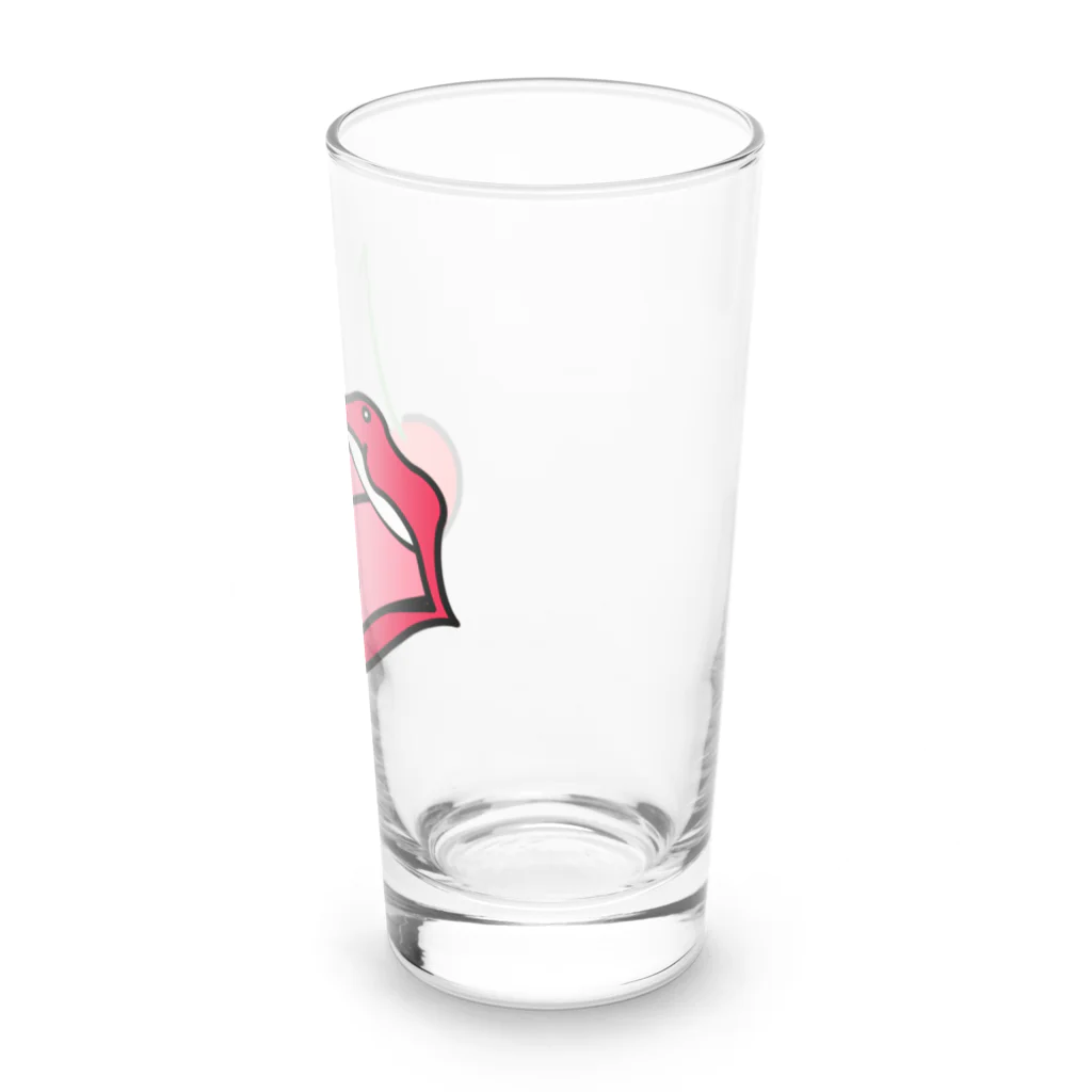 Red CherryのCherry kiss Long Sized Water Glass :right