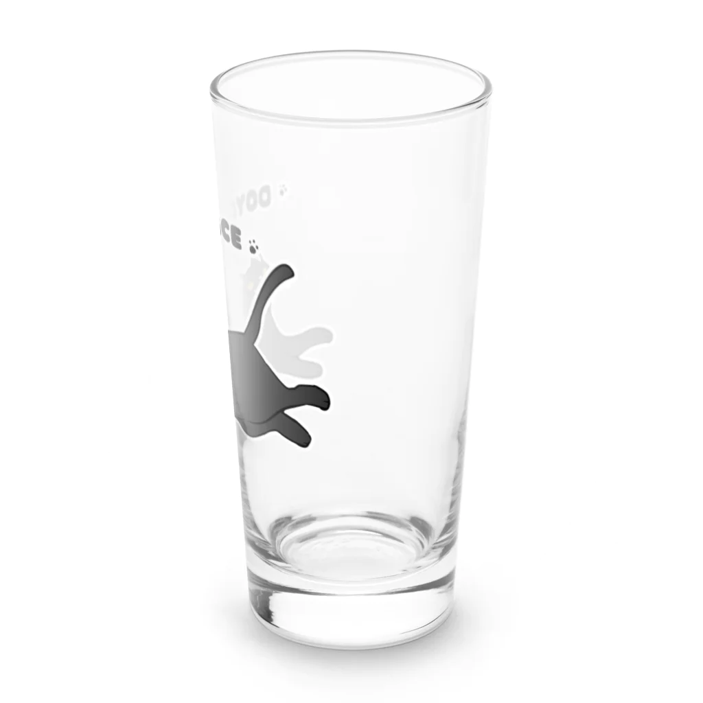 かわいいコーギーのドヤ顔CAT Long Sized Water Glass :right