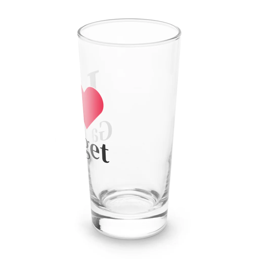 harusaraショップのI LOVE ガジェットグッズ Long Sized Water Glass :right