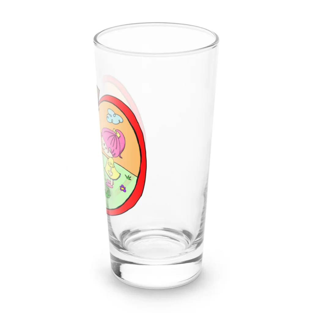 ❤じぇり❤の子供カップルちゃん Long Sized Water Glass :right