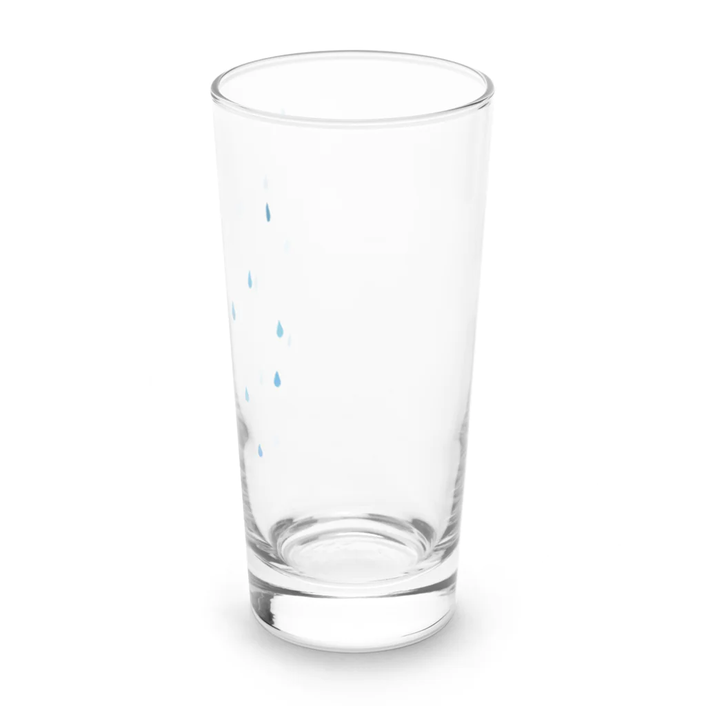 あめおんなのおみせのあめふりのしずく Long Sized Water Glass :right