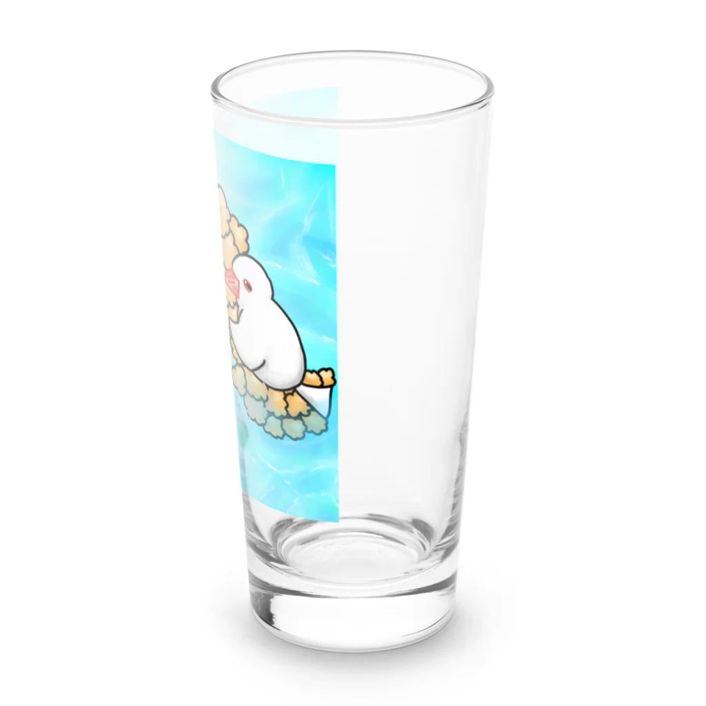 Lily bird（リリーバード）のぷかぷか水遊び文鳥ず Long Sized Water Glass :right