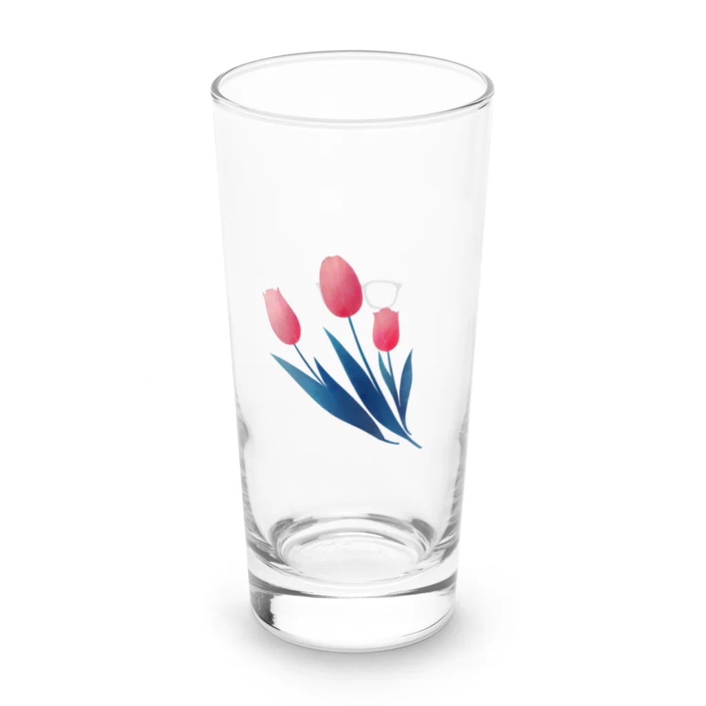 813hachiのチューリップ Long Sized Water Glass :right