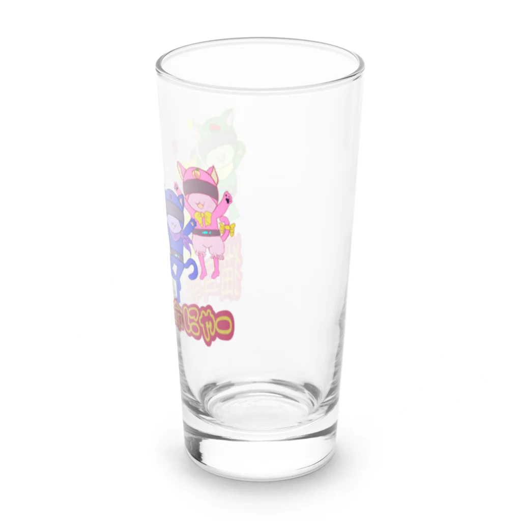 さくらんぼねこの猫耳戦隊革命にゃ〜 Long Sized Water Glass :right