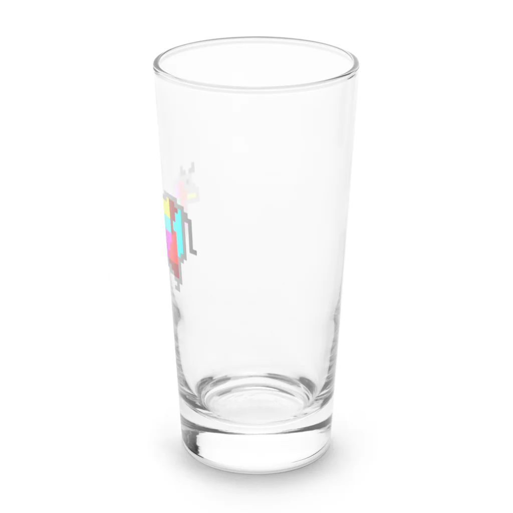 サトオの牛肉 部位 ドット絵 Long Sized Water Glass :right