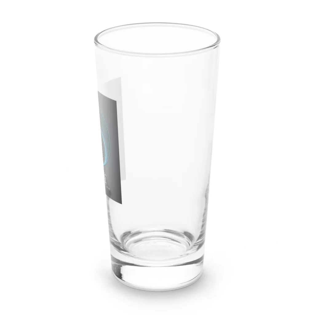 時空省広報課の時空省 ロゴ＆テキスト Long Sized Water Glass :right