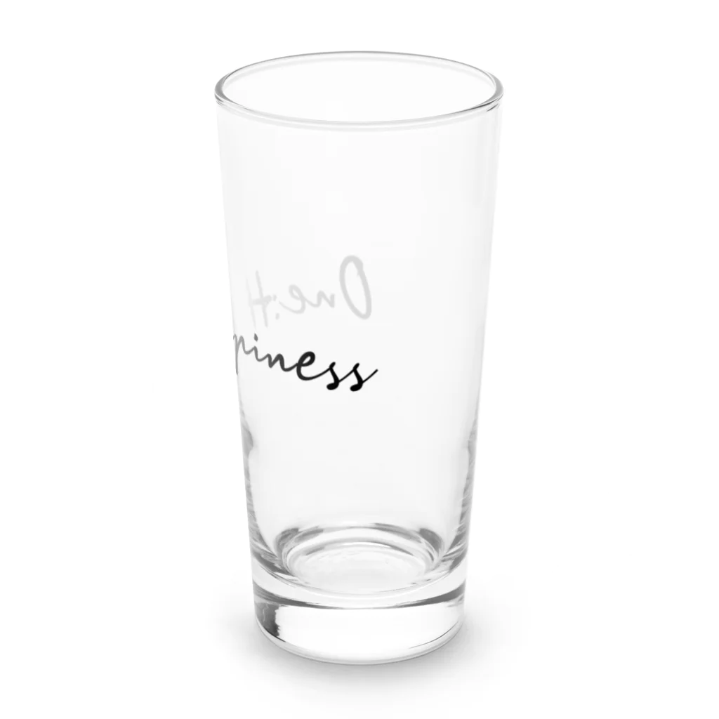 One:HappinessのOne:Happiness　ロゴデザイン Long Sized Water Glass :right