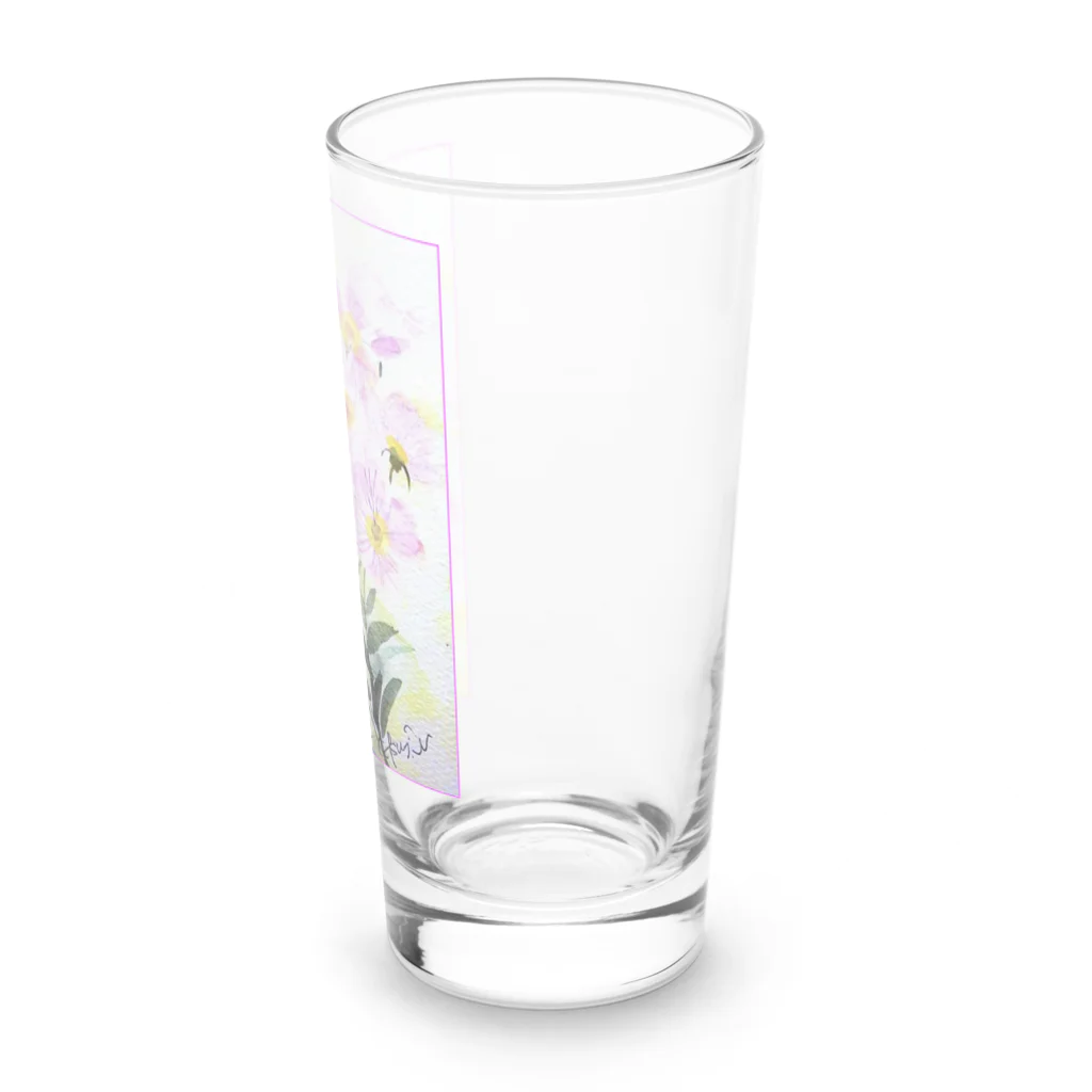 SUZURI.KEY-CHANの昼咲き月見草BF0902 Long Sized Water Glass :right