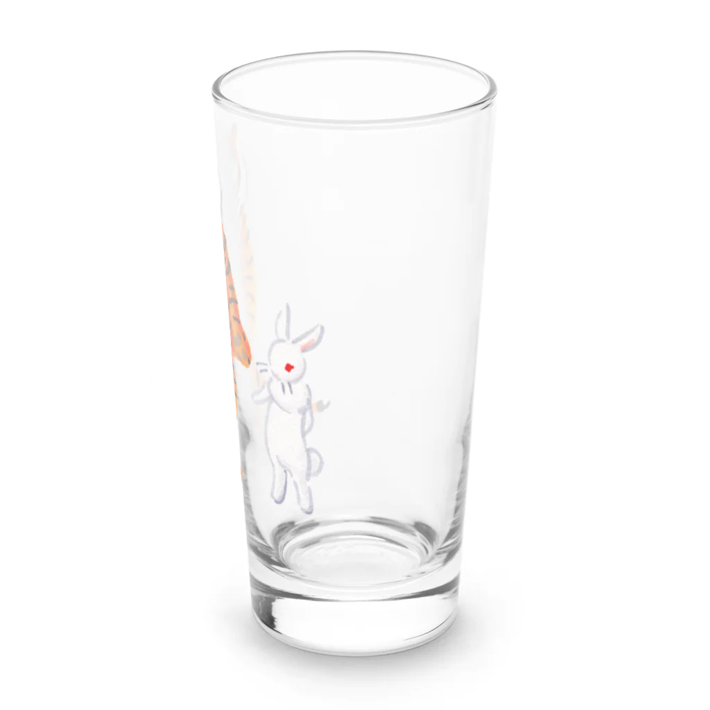 segasworksのトラちゃんとウサギちゃん Long Sized Water Glass :right