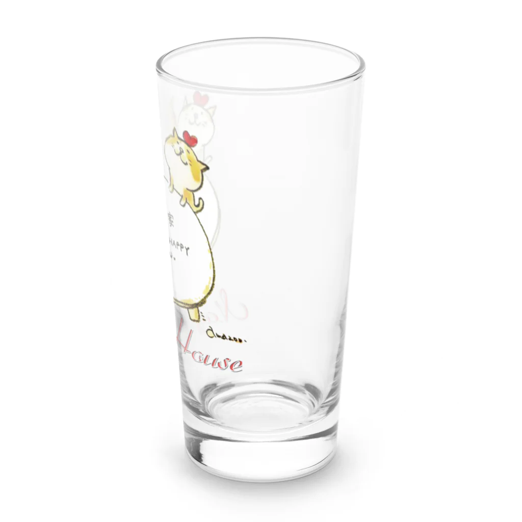 Lufasのなごの家応援グッズ📣ネーム入り Long Sized Water Glass :right