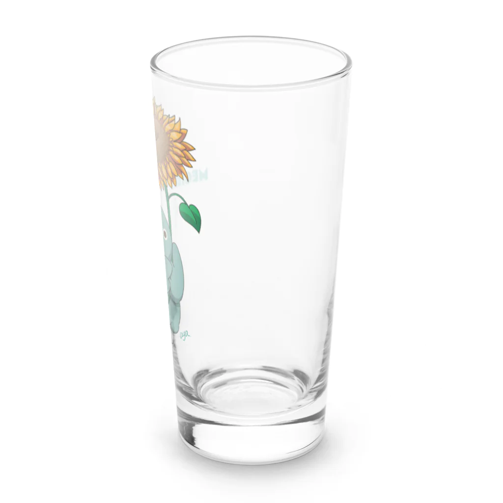 メジャイロウ®︎のメジャイロウとsunflower Long Sized Water Glass :right