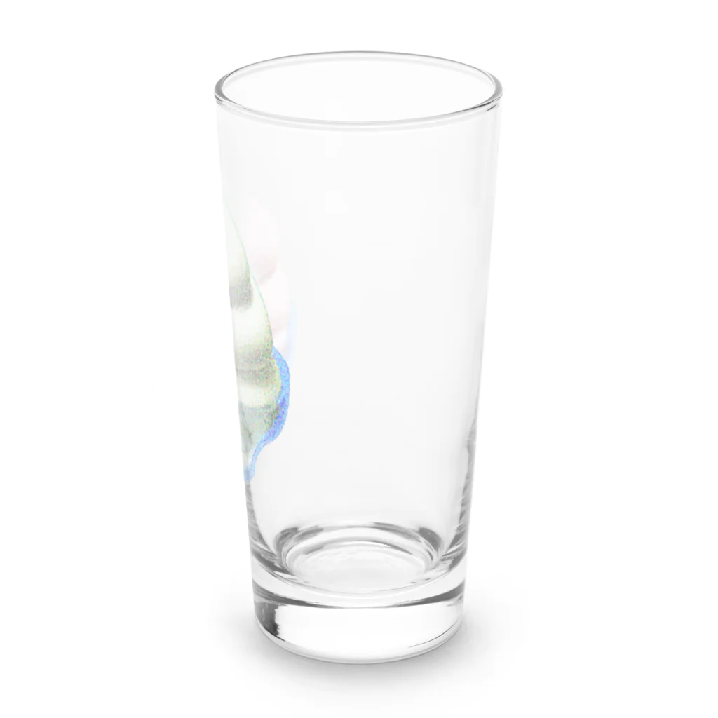 脂身通信Ｚのソフトクリーム（ストロベリーとバニラ）_220904 Long Sized Water Glass :right