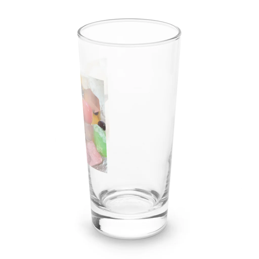 あゆのしおやきの白玉あんみつ Long Sized Water Glass :right