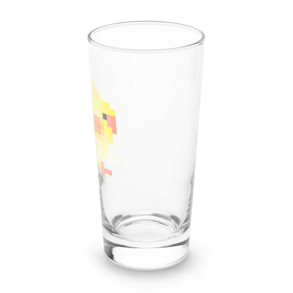 ブティック萌のおかめちゃん Long Sized Water Glass :right