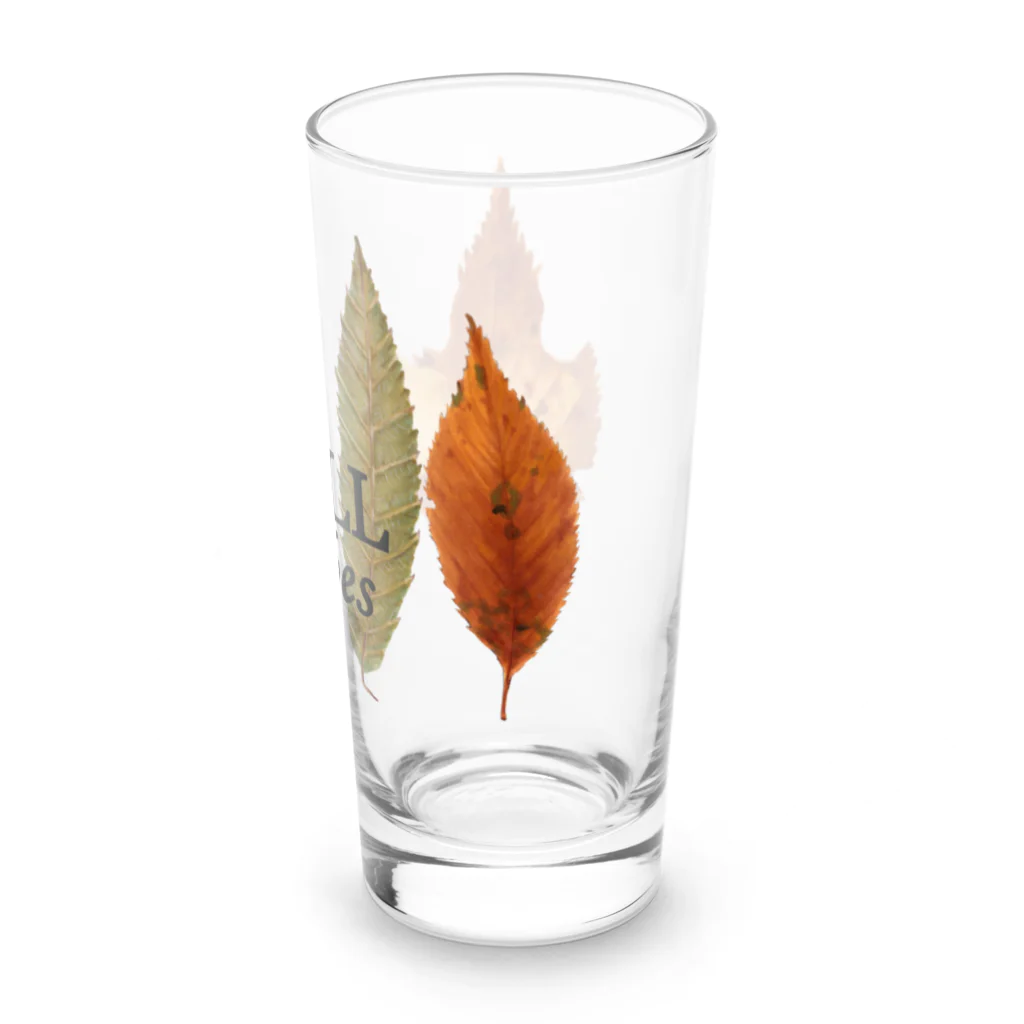 Jennya/イラストのFall Vibes 2🍁 Long Sized Water Glass :right