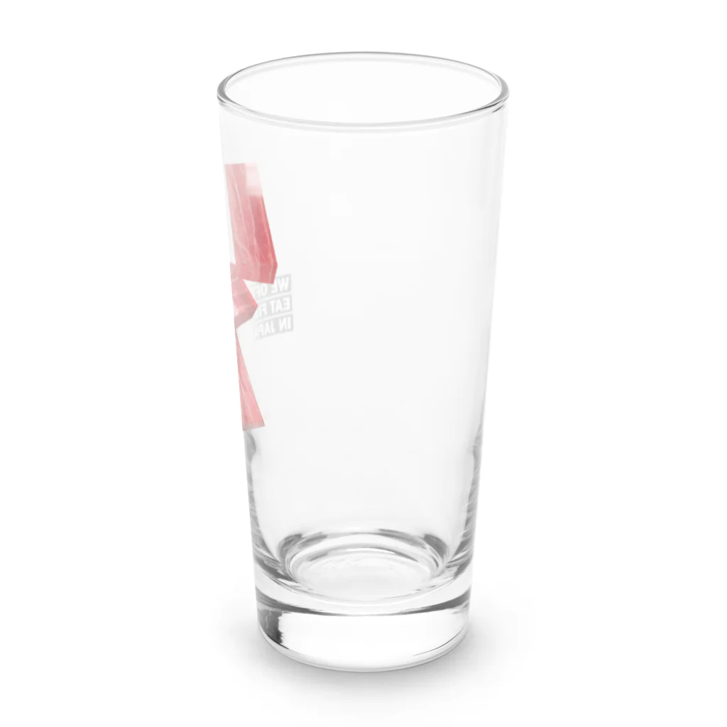 LONESOME TYPE ススの日本ではしばしば魚を生で食べる（まぐろ） Long Sized Water Glass :right