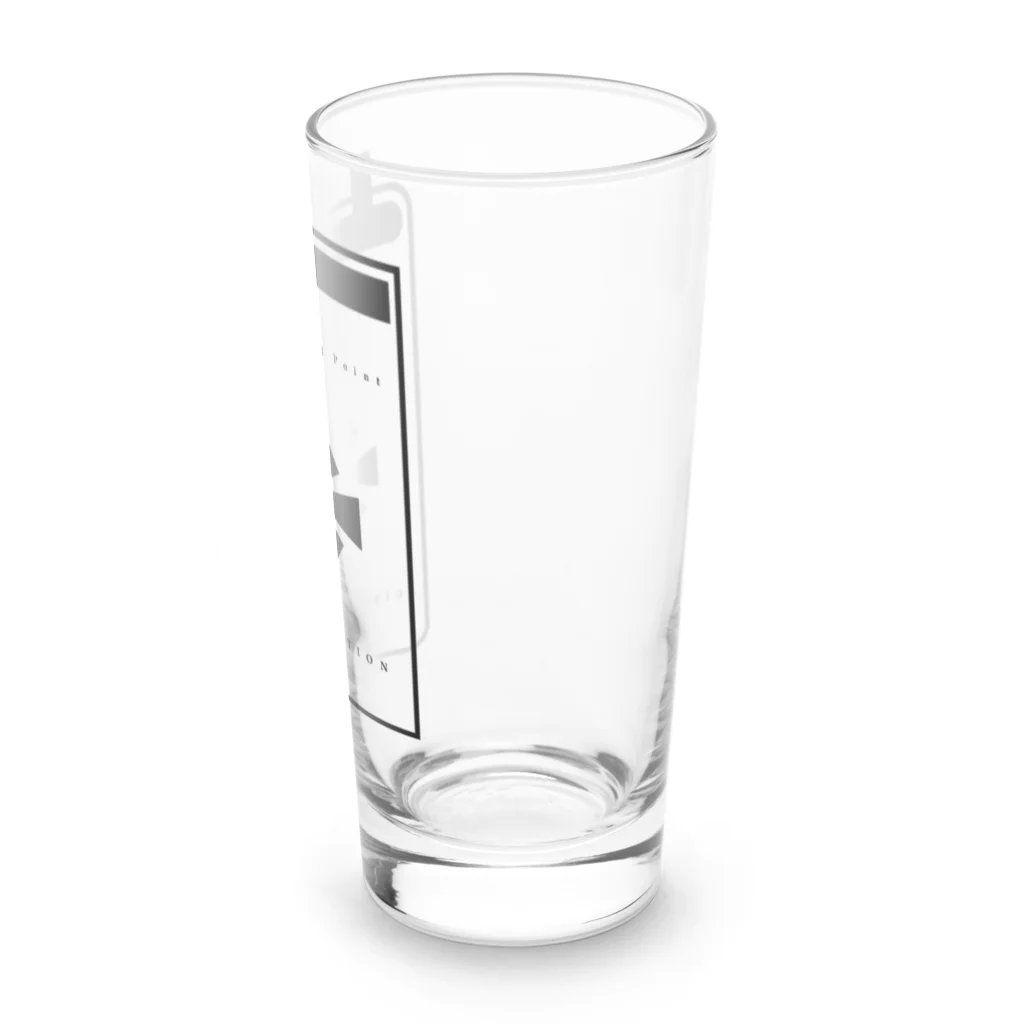 銀河ステイションの銀河ステイション公式ロゴアイテム Long Sized Water Glass :right