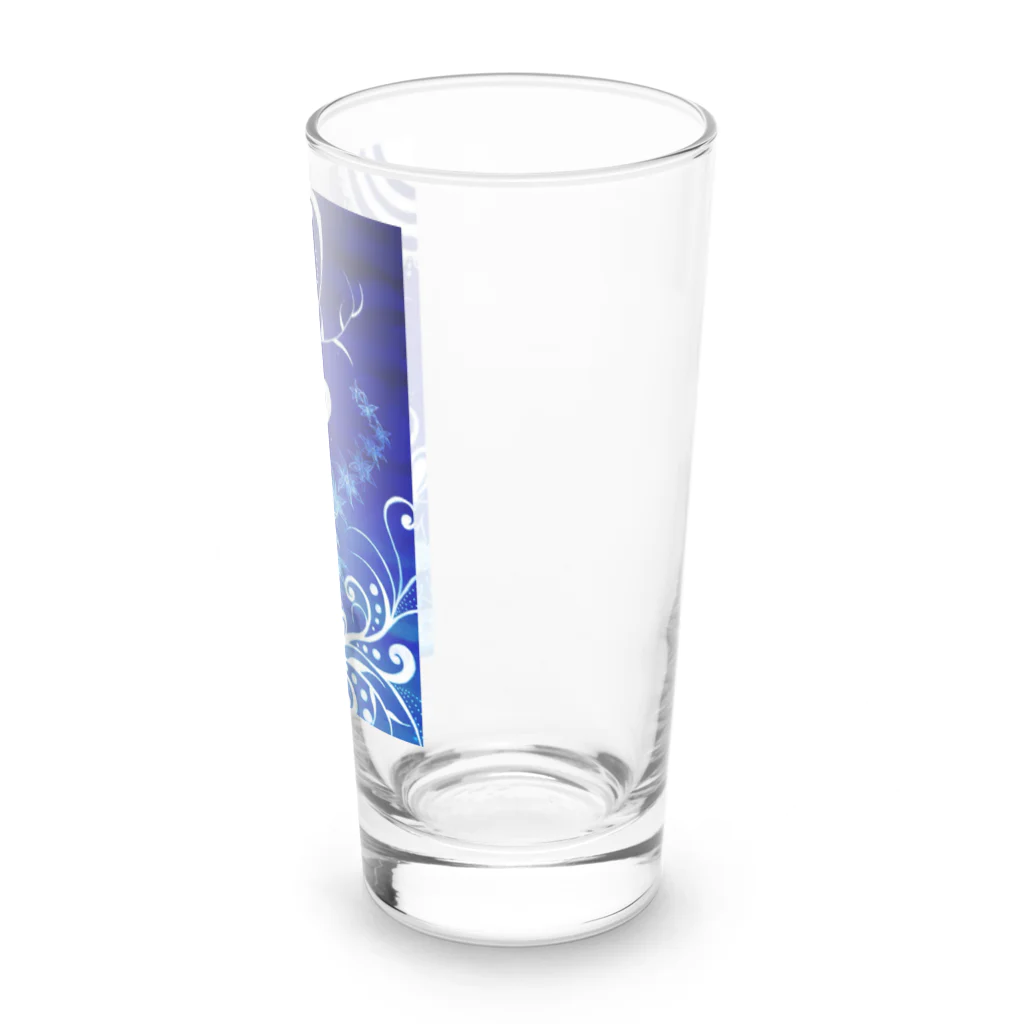 みいの館✝️の爽やかBlue Long Sized Water Glass :right
