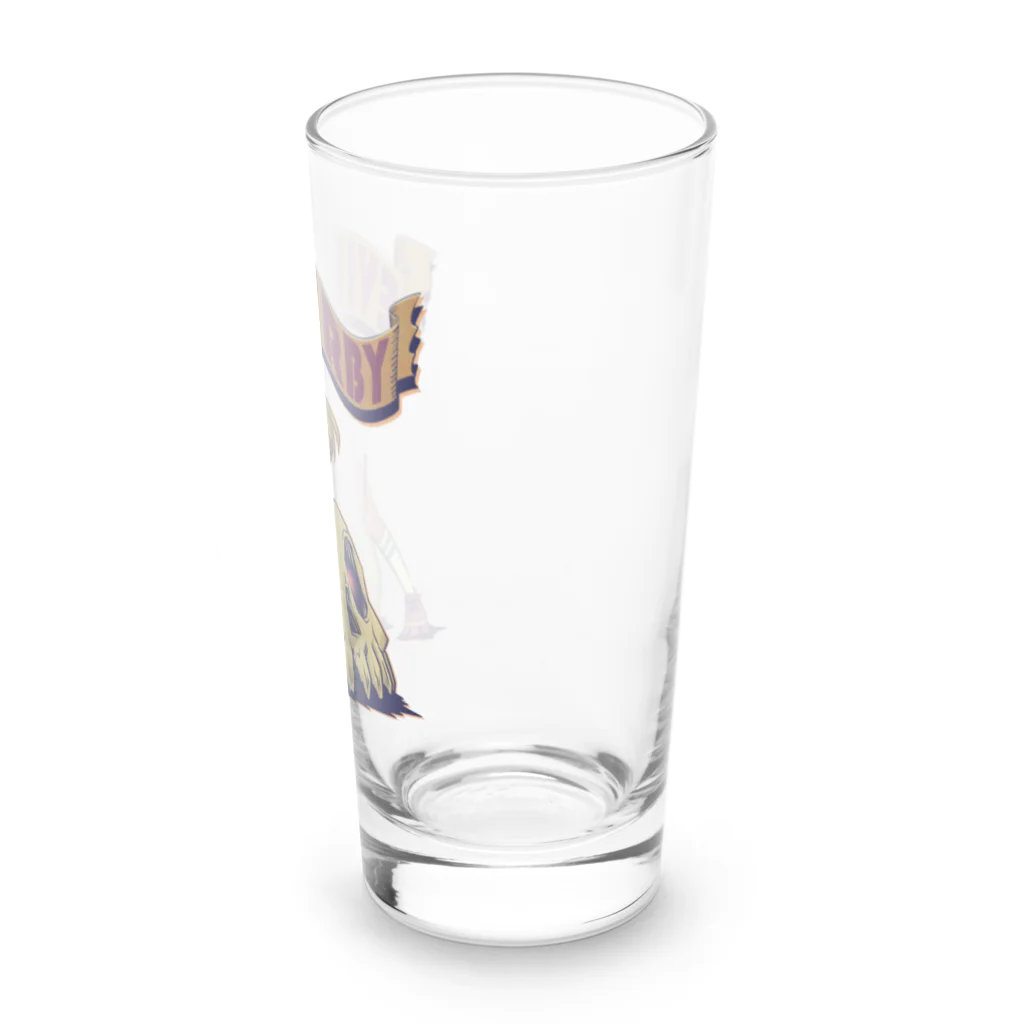 nidan-illustrationの"Evil Derby" Long Sized Water Glass :right